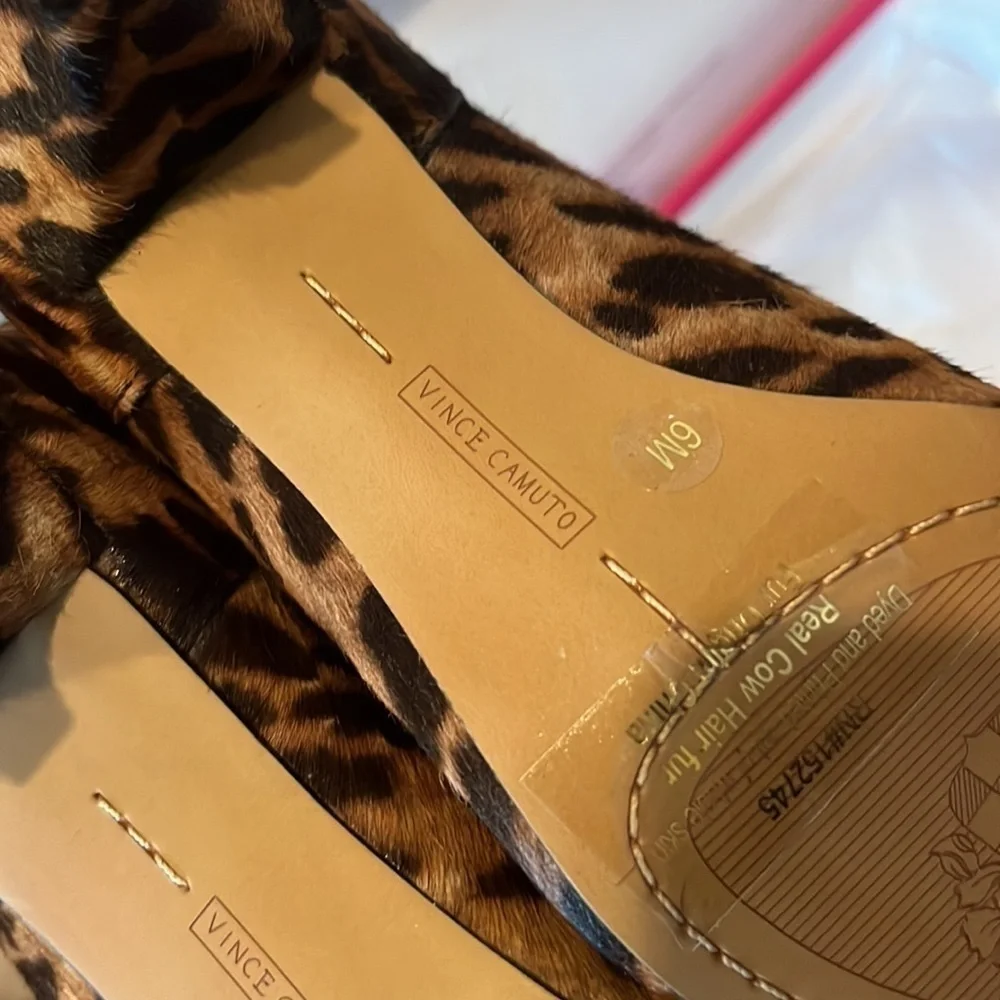 Vince Camuto leopard print